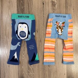 NWT Blade & Rose Baby Leggings Set